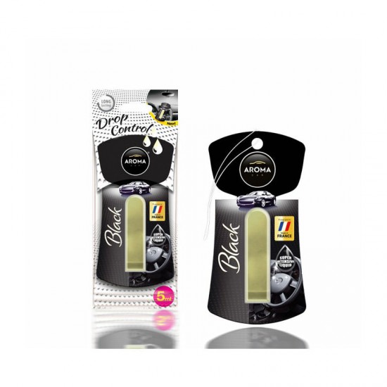 Aroma car gaisa atsv. drope control Black 5ml