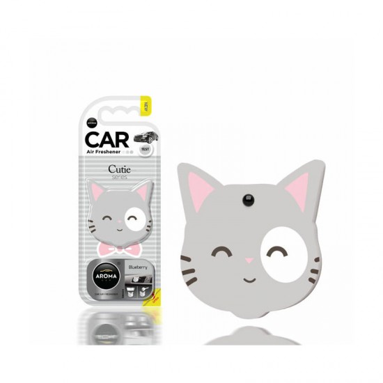 Aroma Car gaisa atsv. Cutie Cat Blueberry