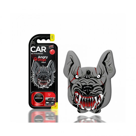 Aroma Car gaisa atsv. Angry Dog New Car