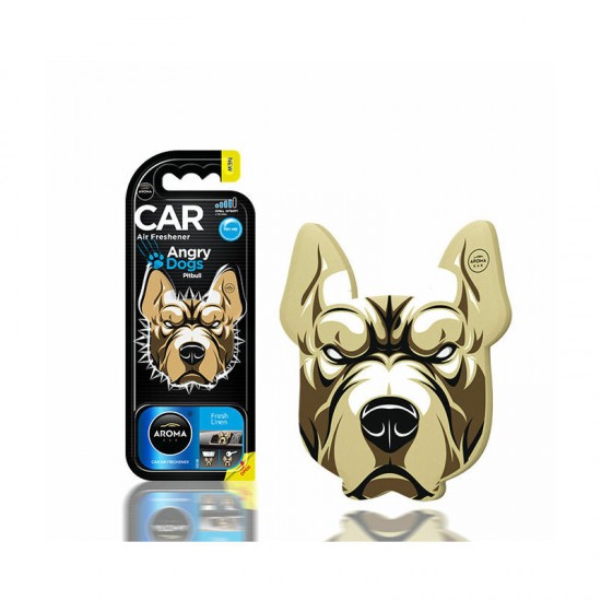 Aroma Car gaisa atsv. Angry Dog Fresh Linen