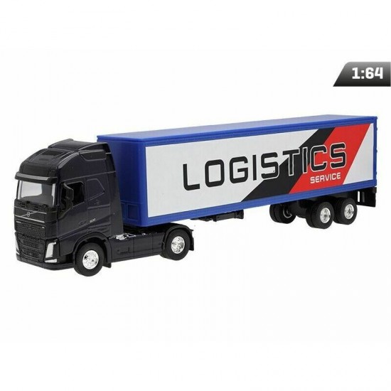 Modelīši VOLVO FH ar puspiekabi, 1:64, Welly