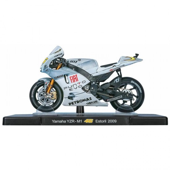 Modelīši - Motocikls Yamaha YZR-M1 #46, 2009, 1:18