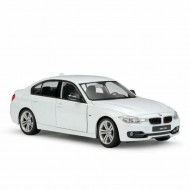 Modelīši - BMW 335i, balts, 1:24, Welly