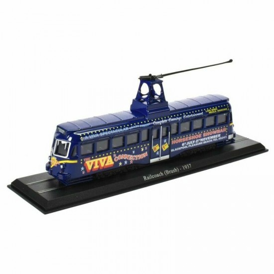 Modelīši - Tramvajs Blackpoll Brush Tram 1937, 1:76, Atlas