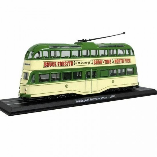 Modelīši - Tramvajs Blackpoll Balloon 1960, 1:76, Atlas