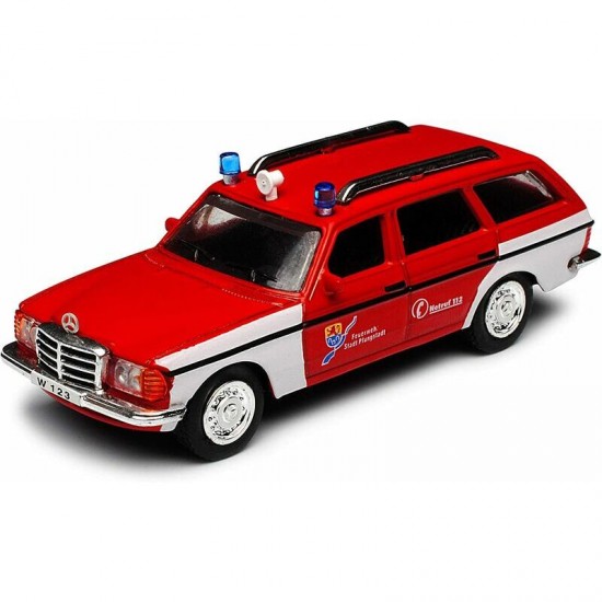 Modelīši - MB W123 Ugunsdzēsēju, 1:72, Atlas