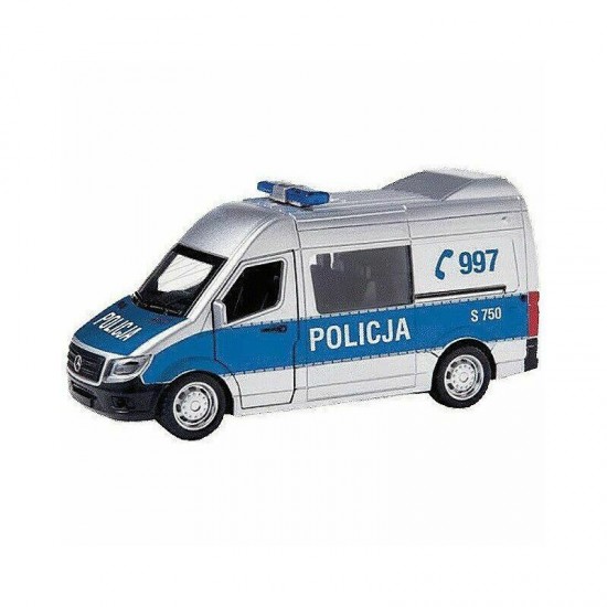 Modelīši MERCEDES-BENZ Sprinter Panel Van Policija 1:34