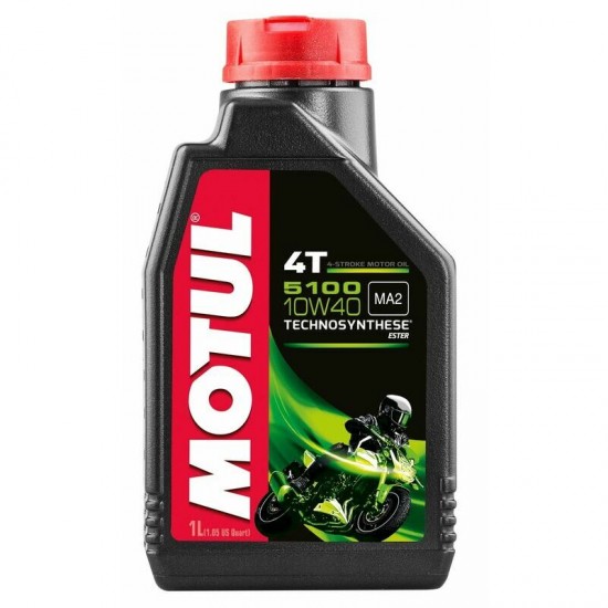 Motoreļļa Motul motocikliem 4T, 10w-40, 5100, 1L