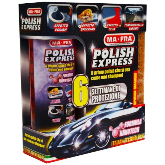 POLISH EXPRESS NANO šampūns 250ml.+švamme