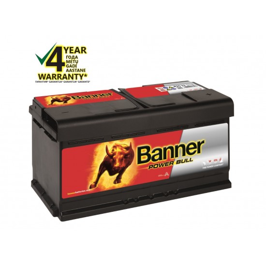 BANNER Power Bull Ca/Ca akumulators, 12V, 95Ah, 780En