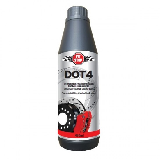 DOT-4 ´PREMIUM PITSTOP´ 450ml BREMŽU ŠKIDRUMS