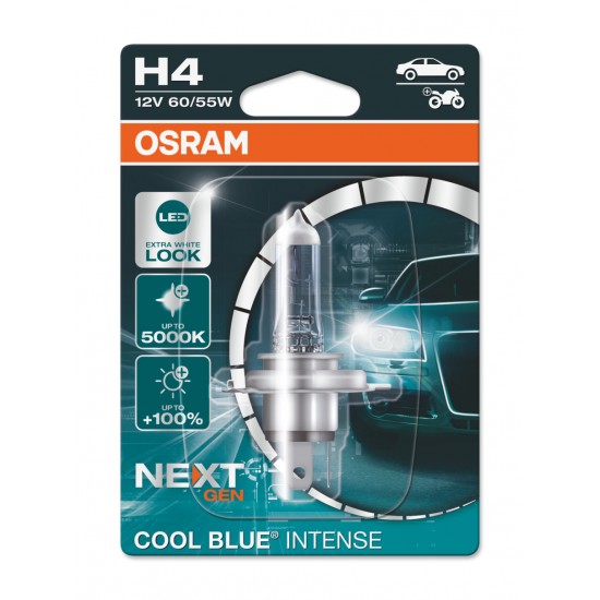 OSRAM COOL BLUE INTENSE Next Generation H4 60/55W 12V