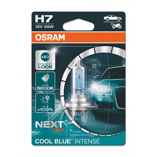 OSRAM COOL BLUE INTENSE Next Generation H7 55W 12V