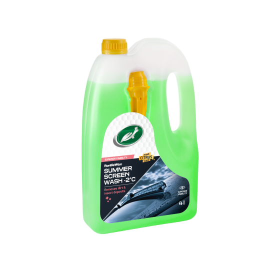 TURTLE WAX Summer Screenwash vējstiklu šķidrums -2°C, 4L