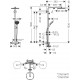Dušas sistēma ar dušas termostatu Raindance Select S 240 1jet P/Raindance Select S 120 3jet P, hroms