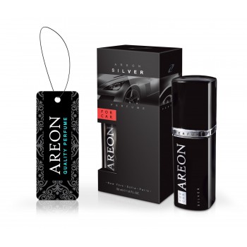 AREON auto gaisa atsvaidzinātājs PERFUME 50ml Silver