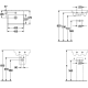 Izlietne Avento, 450x370 mm, balta