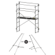 Papildinājums priekš torņa QUAD UP EVOLUTION darba augstumam 6.7m H darba / working 6.7m