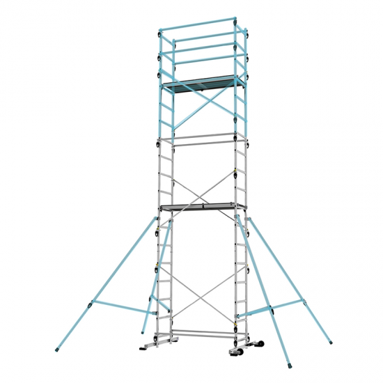 Papildinājums priekš torņa QUAD UP EVOLUTION darba augstumam 6.7m H darba / working 6.7m