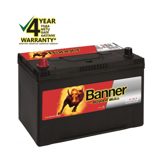 BANNER POWER BULL Ca/Ca akum. 12V, 95Ah, 740En 303x173x203/225mm