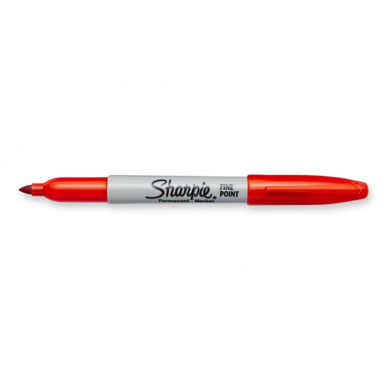 Marķieris Sharpie Fine sarkans