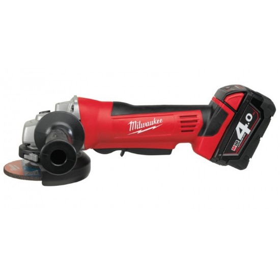 Leņķa slīpmašīna MILWAUKEE HD18 AG-125-402C; 18V 2x4,0Ah