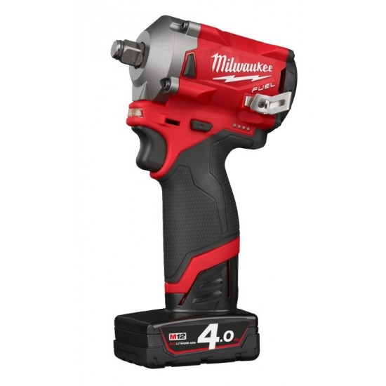 Milwaukee M12 FIWF12-422X uzgriežņu atslēga; 12V 1x2,0Ah 1x4,0Ah