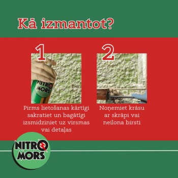 NitroMors krāsas un lakas noņēmējs, Original aerosols, 500ml