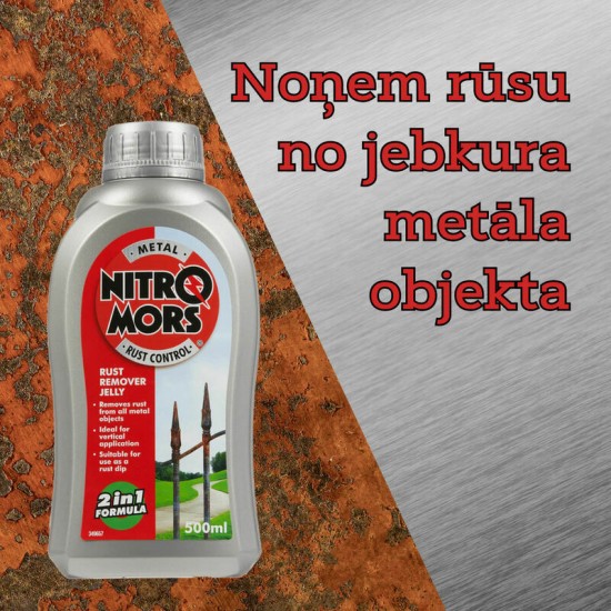 NitroMors rūsas pārveidotājs 2-1 gēla 500ml