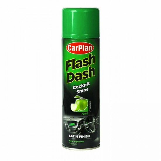 Flash Dash paneļu kopš. līdzeklis Satin Finish ābols, 500ml