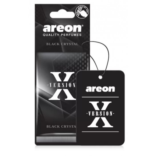 AREON auto gaisa atsvaidzinātājs X VERSION Black Crystal