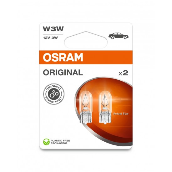 3W 12V BLISTER STANDARTLAMPA 2gb. OSRAM