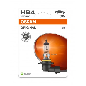 HB4 51W 12V HALOGĒNLAMPA (BLISTER) OSRAM