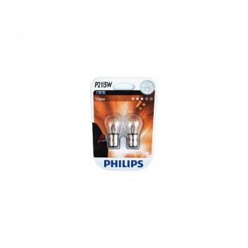 Autolampa PHILIPS 12V 21/5W Vision, 2gab. BA15d