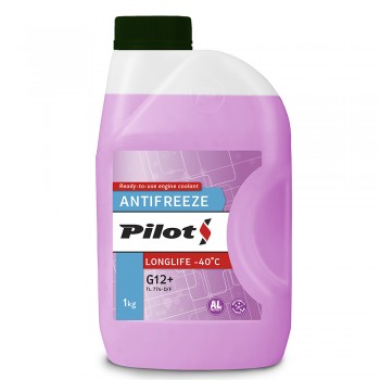 PILOTS antifrīzs LONGLIFE -40C 1kg Violets