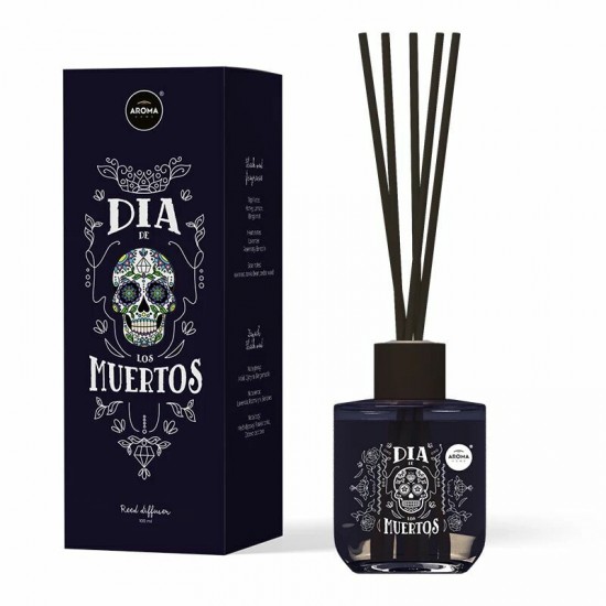 Aroma Home kociņi Dia De Los Muertos Black oud 100ml