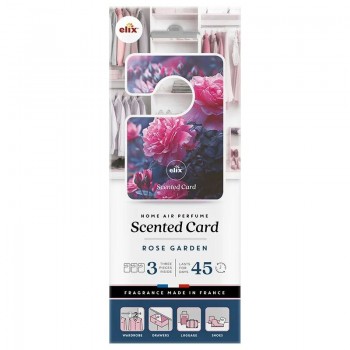 Gaisa atsvaidzinātājs skapim, Scented Card Rose Garden, 3 gab