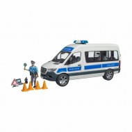 Rotaļlieta MB Sprinter Police ar policistu