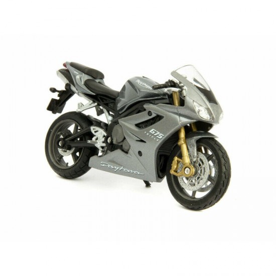 Modelīši - Motocikls Triumph Daytona 675, 1:18, Welly