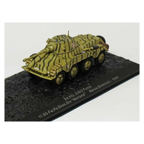 Modelīši - Sd.Kfz. 234/2 Puma 1944, 1:72, Atlas