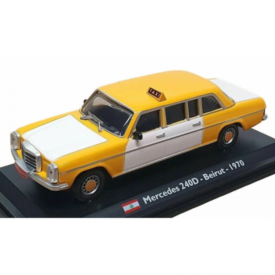 Modelīši - MB W123 Lang Beirut Taxi 240D, 1970, Atlas, 1:43