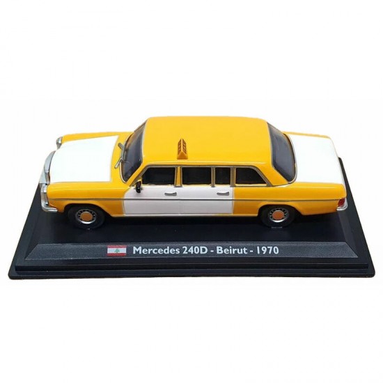 Modelīši - MB W123 Lang Beirut Taxi 240D, 1970, Atlas, 1:43