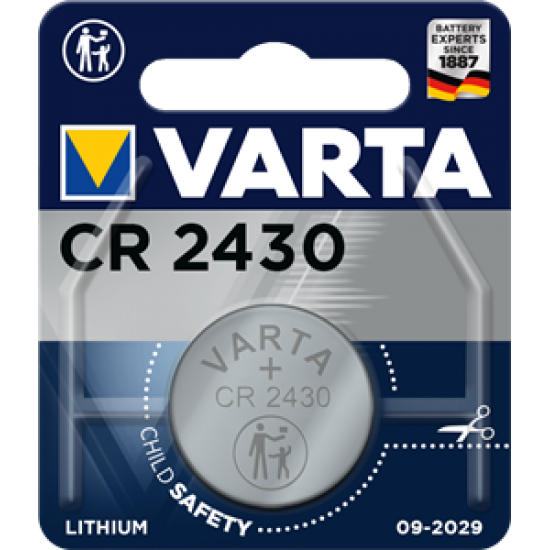 CR2430 BATERIJA LITIJA VARTA BL1