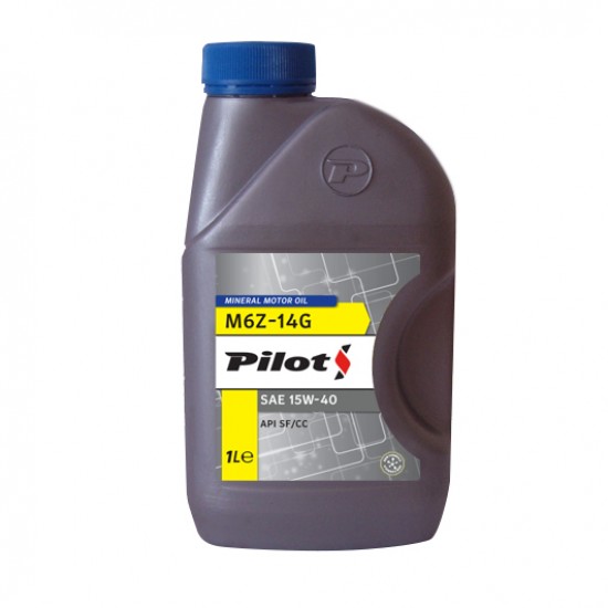 PILOTS motoreļļa M6Z-14G 15W40 1L