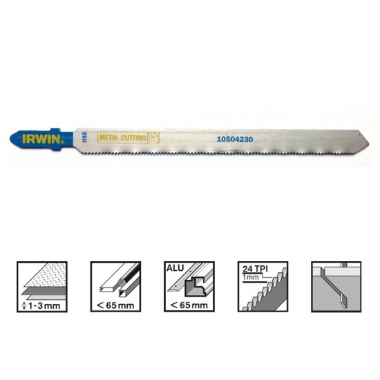 IRWIN figūrzāģa asmeņi T318A, pagarināt