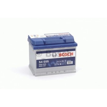 BOSCH akumulators, 12v 60ah 560a, 272x175x190, p+ start-stop efb