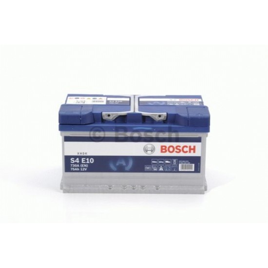 BOSCH startera akumulatoru baterija, bosch, 75 ah 730a, 315x175x175