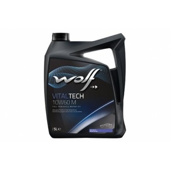 WOLF motoreļļa wolf, vitaltech 10w60, m, acea: a3/b4-08, api: sn/cf, 5l