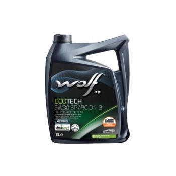 WOLF eļļa wolf ecotech 5w30 sp/rc d1-3 5l