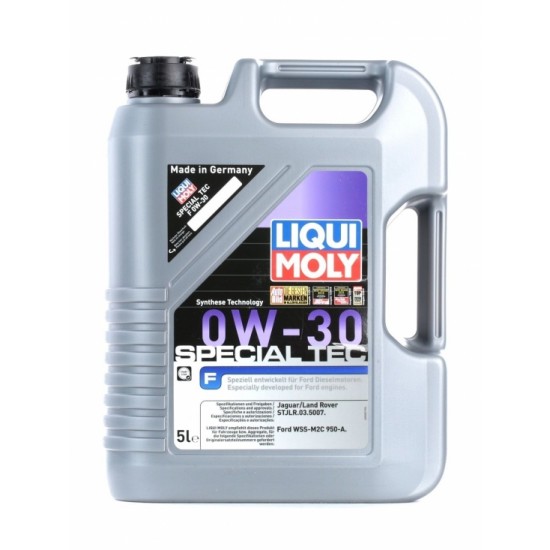 LIQUI MOLY motoreļļa liqui moly special tec f 0w30 5l